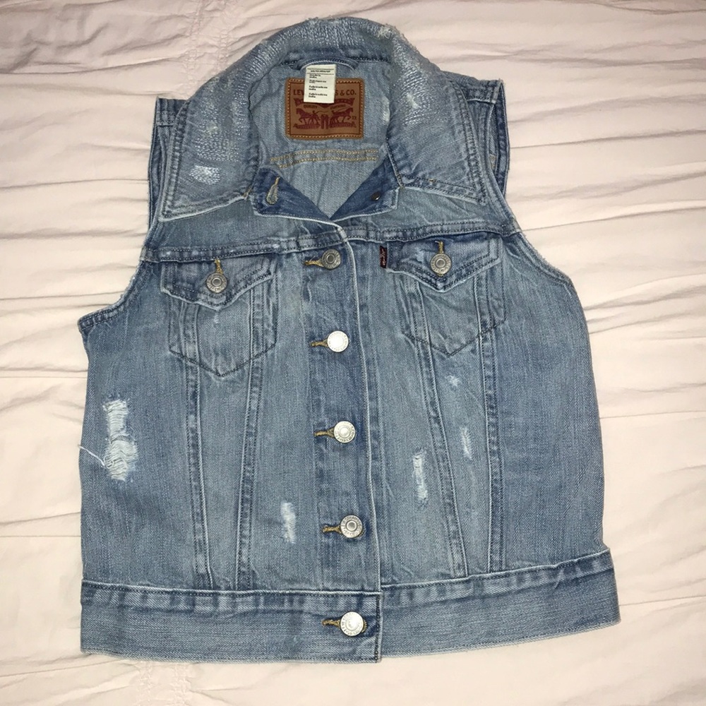 Levi’s Jean Jacket Vest